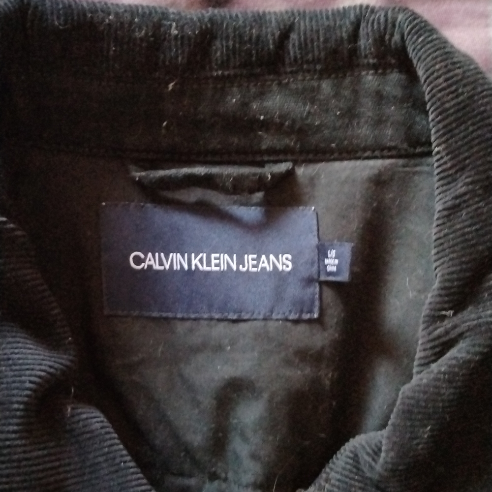 Calvin Klein men large navy blue dark